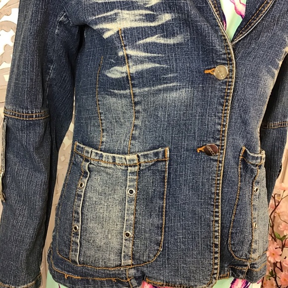 Vintage Claudio Nucci Stretch Denim Jacket - Picture 5 of 11